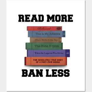 Read More, Ban Less (race/racial issues version) Posters and Art